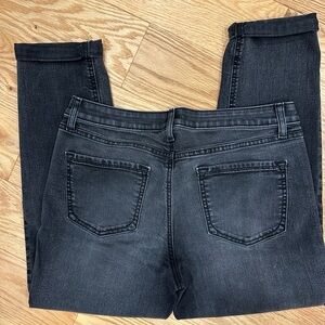 Apt 9 cuffed Classic Black Women's Jeans